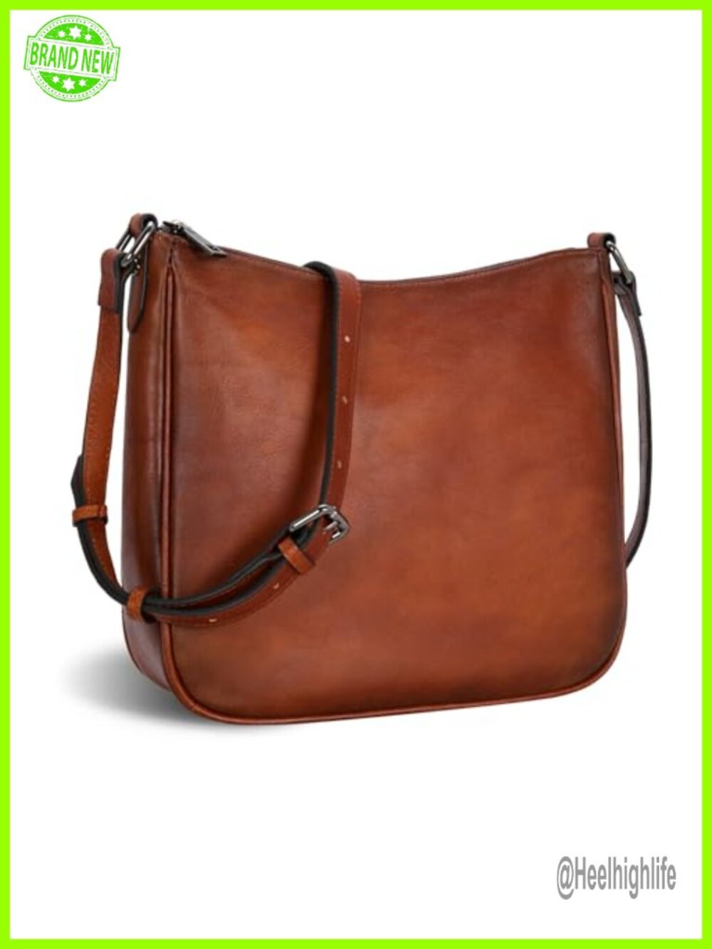Genuine Leather Crossbody Bag Shoulder Handbag Hobo Purse